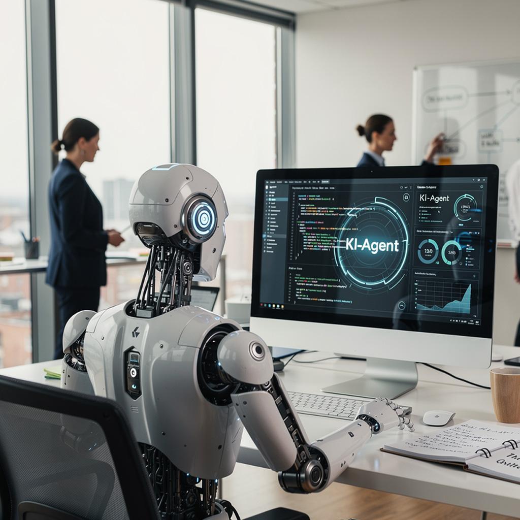 KI-Agenten Illustration